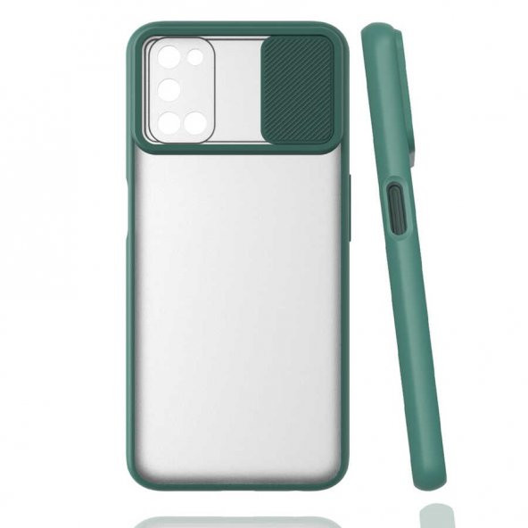 Oppo A52 Kılıf Zore Lensi Kapak - 8