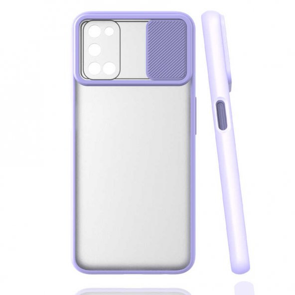 Oppo A92 Kılıf Zore Lensi Kapak - 9