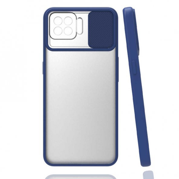 Oppo Reno 4 Lite Kılıf Zore Lensi Kapak - 6