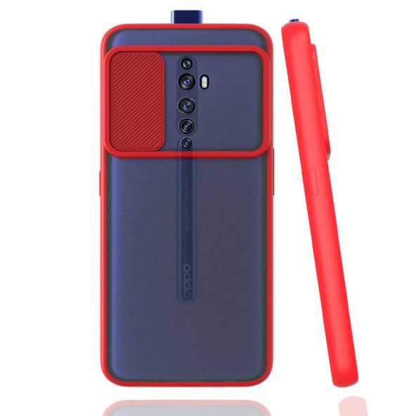 Oppo Reno 2Z Kılıf Zore Lensi Kapak - 3