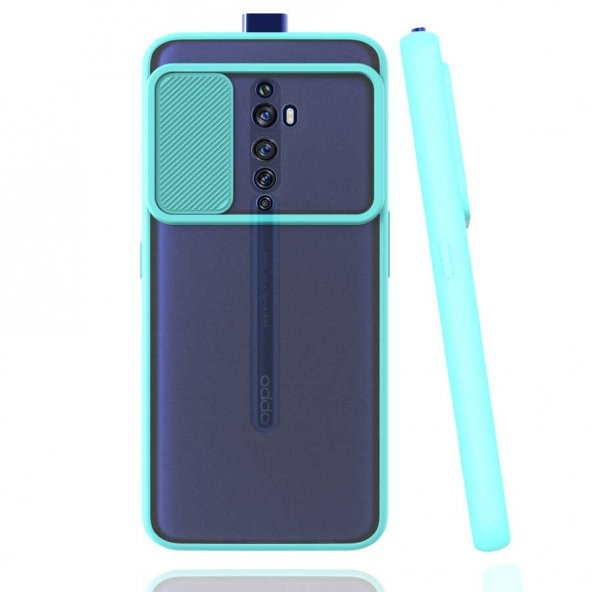 Oppo Reno 2Z Kılıf Zore Lensi Kapak - 4