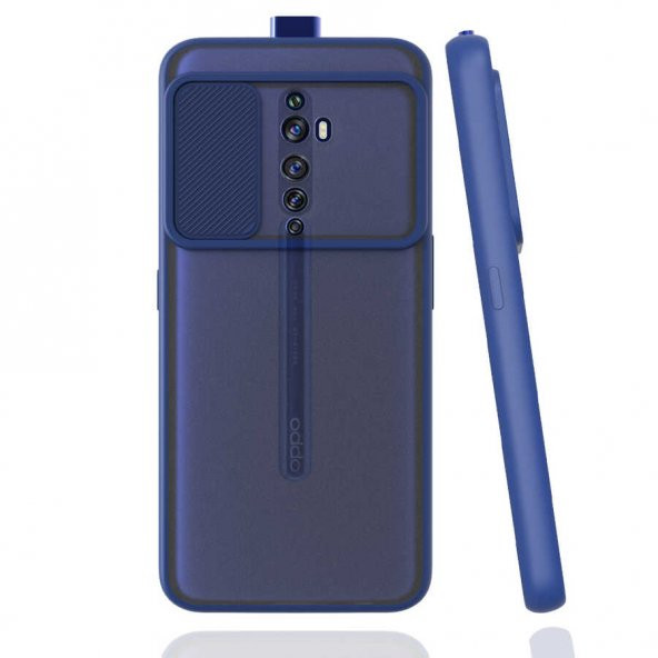 Oppo Reno 2Z Kılıf Zore Lensi Kapak - 6