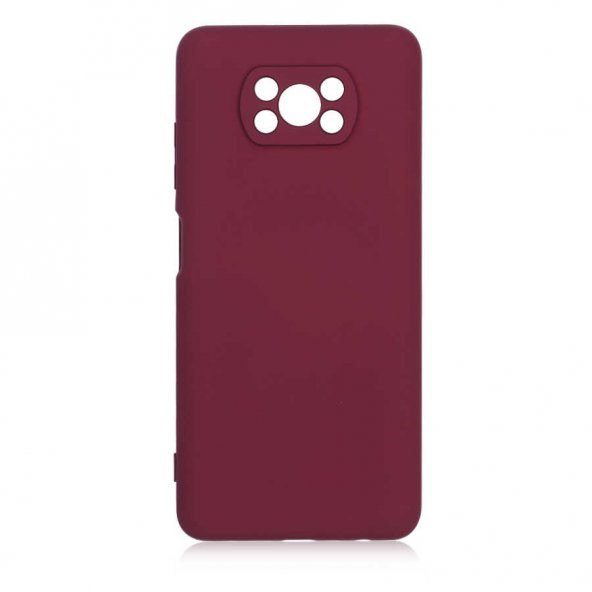 Xiaomi Poco X3 Kılıf İçi Kadife Dışı Mat Lansman Kapak - 4