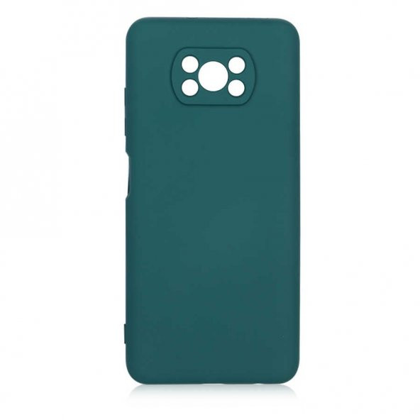 Xiaomi Poco X3 Kılıf İçi Kadife Dışı Mat Lansman Kapak - 5