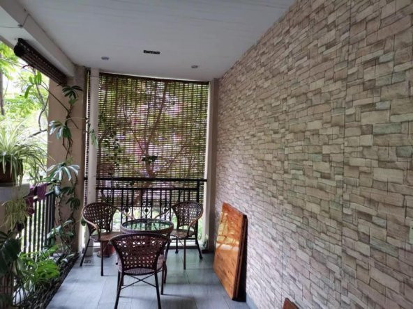 Renkli Duvarlar NW46 Kahve Köpüğü Tuğla Arkası Yapışkanlı Esnek Silinebilir Duvar Paneli 3D Duvar Kağıdı - Resim 4