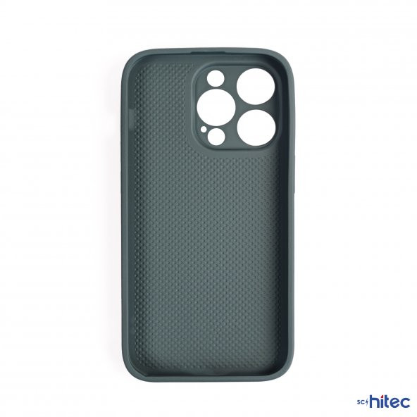 ScHitec Deluxe İphone 13 Pro Max Mat Kılıf Yeşil - 2