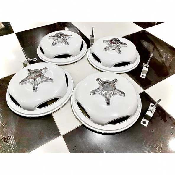 FORD TRANSİT 16'' PLASTİK JANT KAPAĞI 4 ADET FIRFIR 4 ADET KAPAK 4 ADET MONTAJ APARATI - 5