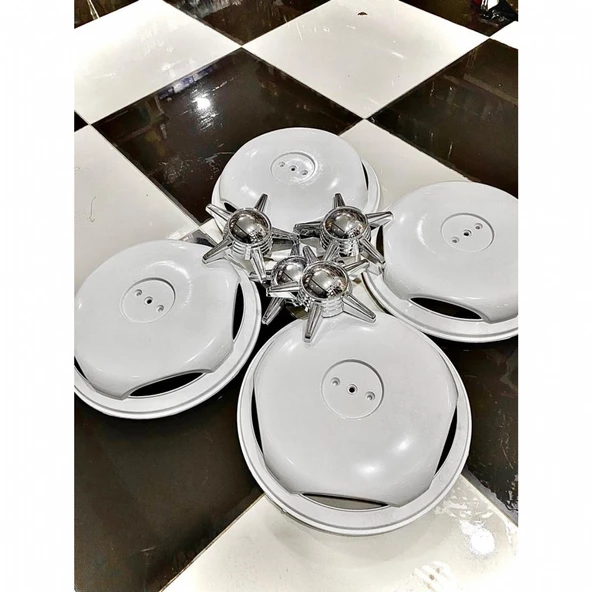 FORD TRANSİT 16'' PLASTİK JANT KAPAĞI 4 ADET FIRFIR 4 ADET KAPAK 4 ADET MONTAJ APARATI - 3