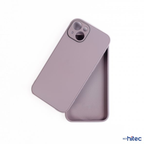 ScHitec Deluxe İphone 14 Mat Kılıf Lila - 3