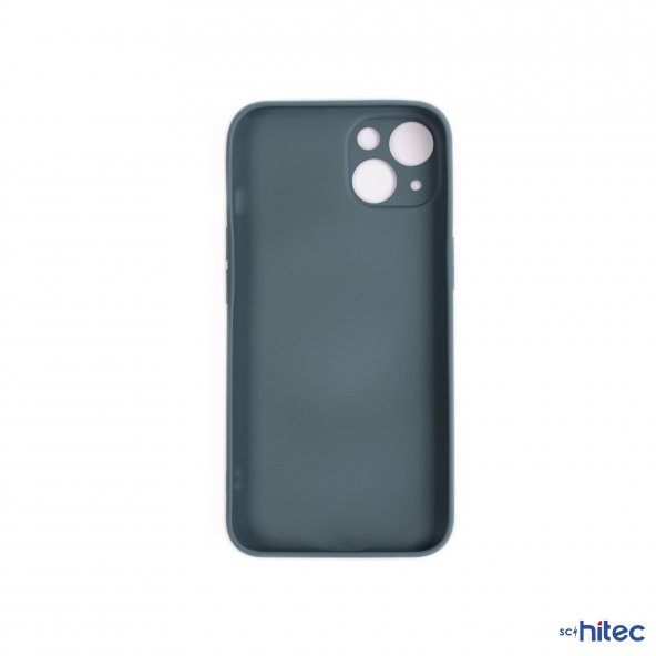ScHitec Deluxe İphone 14 Mat Kılıf Yeşil - 2