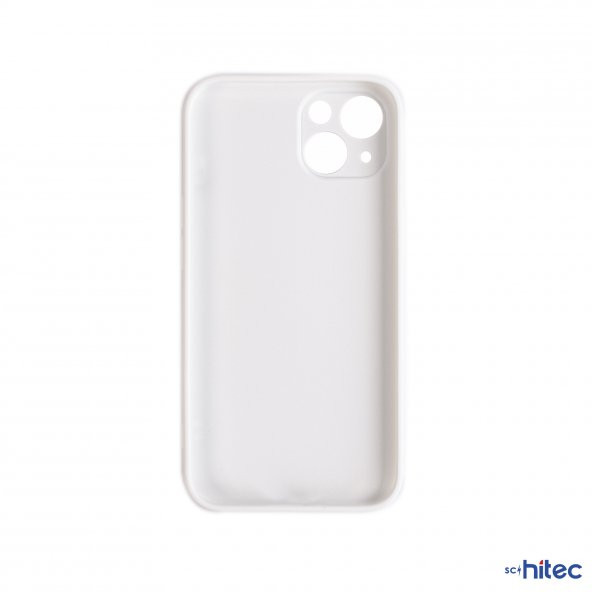 ScHitec Deluxe İphone 14 Mat Kılıf Beyaz - 2