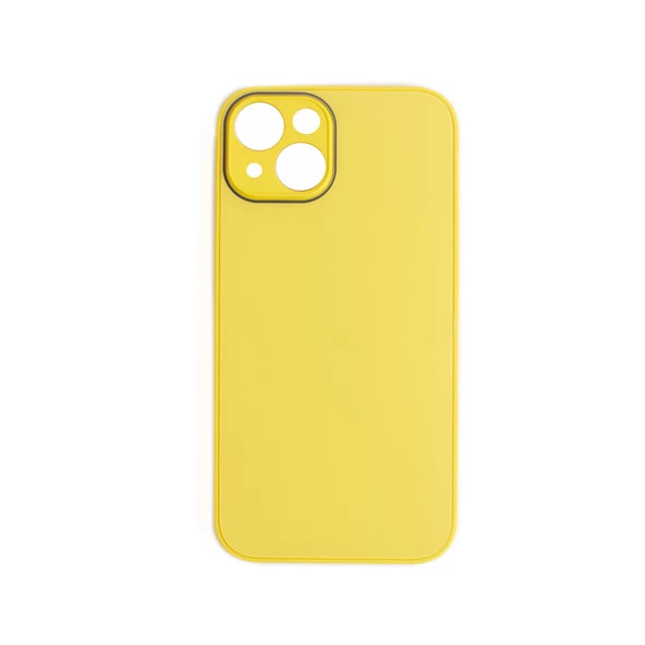ScHitec Deluxe İphone 14 Plus Mat Kılıf Sarı ürün görseli 1