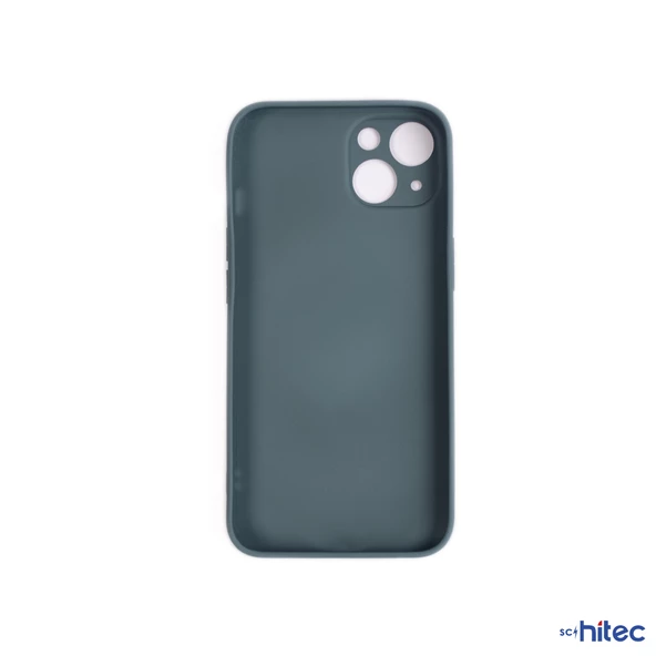 ScHitec Deluxe İphone 14 Plus Mat Kılıf Yeşil - 2