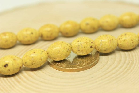 Zencefil Kokulu 33lük Tesbih 8,5*11,5mm (25375) - Resim 2