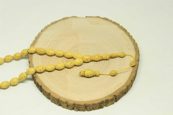 Zencefil Kokulu 33lük Tesbih 8,5*11,5mm (25375) - Resim 3