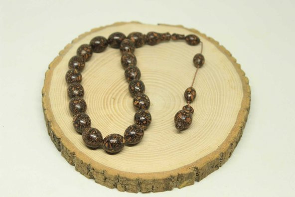 Tarçın Kokulu 17lik Efe Tesbih 12*15mm (25365) ürün görseli