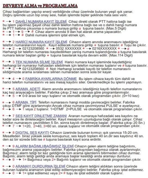 Electrosec VD-2005 SMD Telefon Arama Modülü (Her tip alarm paneli ile çalışabilme) - 3