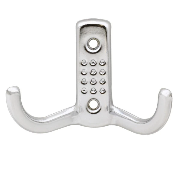 Noktalı Askı Portmanto Vestiyer Duvar Dolap Elbise Askısı Mobilya Askılığı Metal Askı (10 ADET) - 2