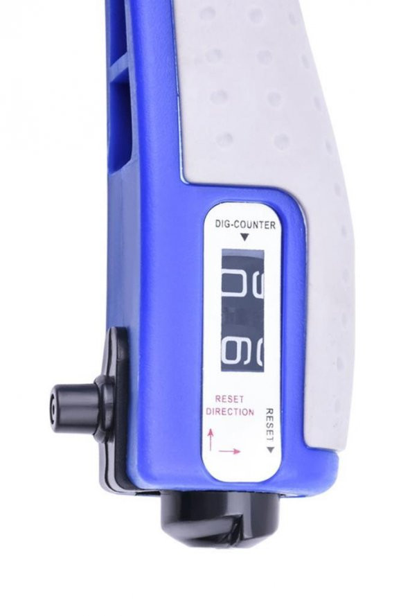 Telvesse Sayaçlı El Yayı 5-60 kg Bilek Güçlendirici Alet Ayarlanabilir Fitness Egzersiz Mavi 5-60 kg - 7