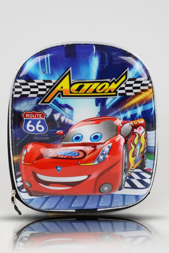 Araba Temalı Çocuk Lüx Çanta