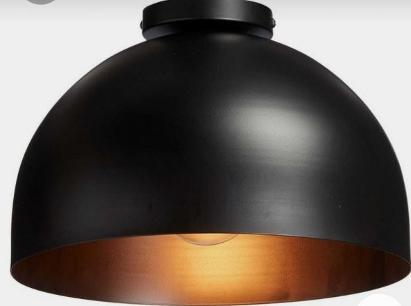 MYLİGHTS  RETRO RUSTİK 30CM METAL TAVAN AVİZE PLOFONYER AVİZE
