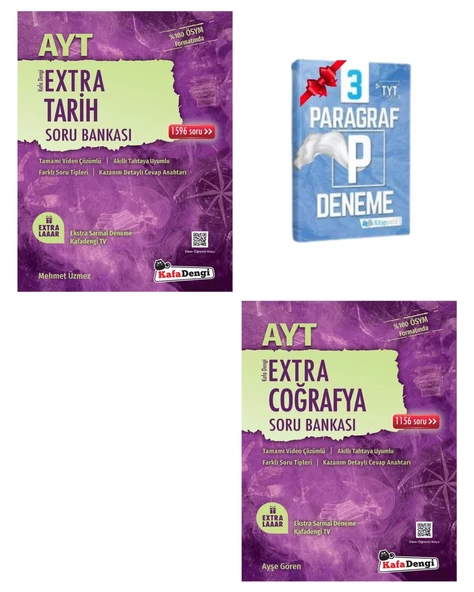 AYT Extra Tarih ve Coğrafya Soru Bankası