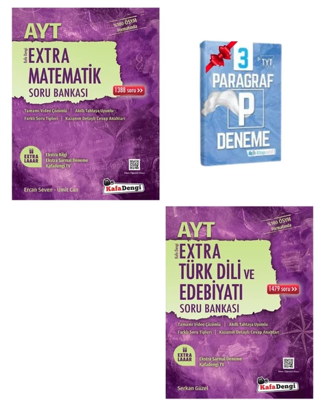 AYT Extra Matematik ve Edebiyat Soru Bankası