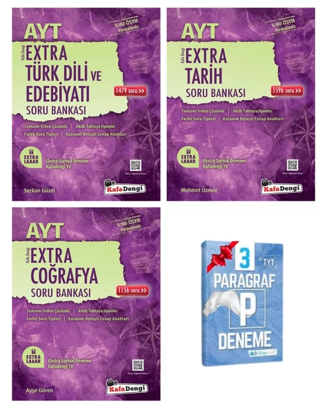 AYT Extra Edebiyat Tarih ve Coğrafya Soru Bankası