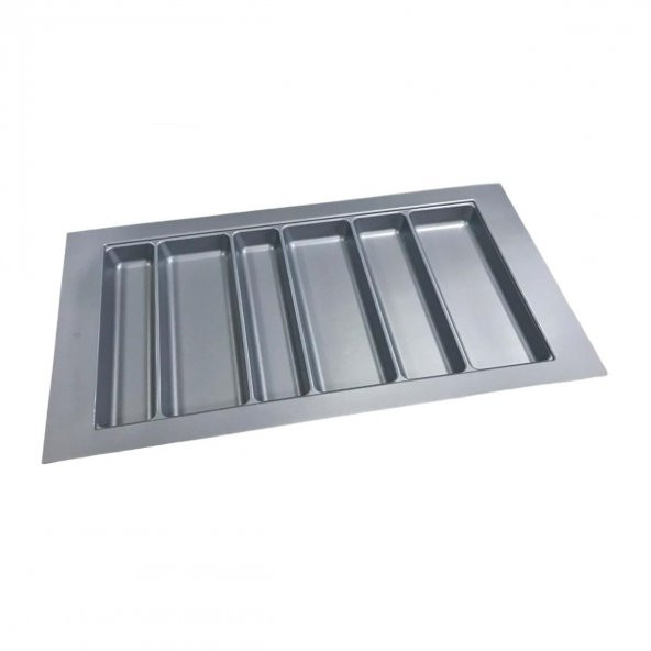 Çekmece İçi Kaşıklık ve Kepçelik 2 li Set 85 x 49 cm Gri - 4