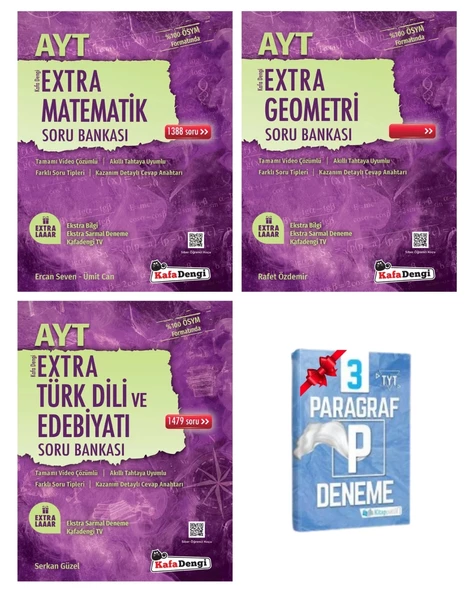 AYT Extra Matematik Geometri ve Edebiyat Soru Bankası