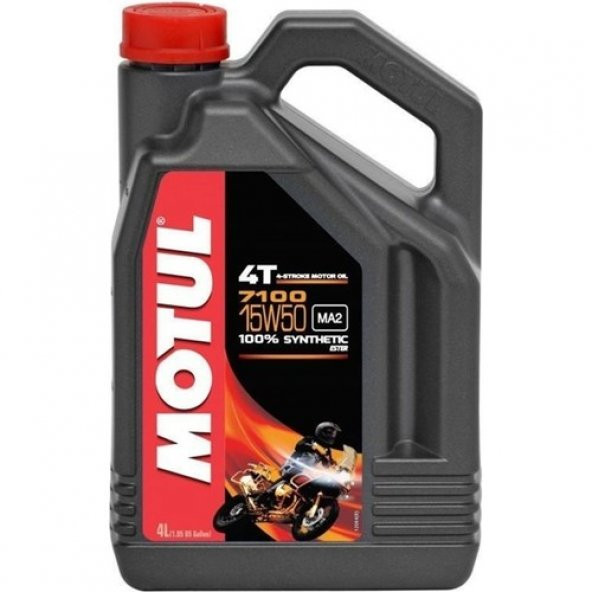 Motul 7100 15W-50 4t Motor Yağı 4 Litre (Üretim Yılı: 2021)