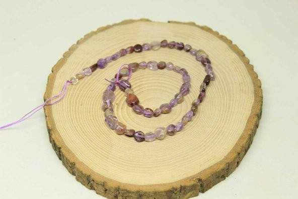 Ametrin Taşı Doğal Dizi (25455) ürün görseli