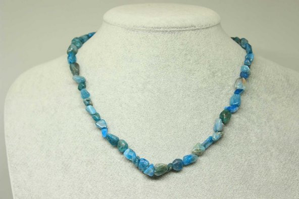 Apatit Taşı Doğal Parçalar Kolye (Klipsli) (25487) ürün görseli