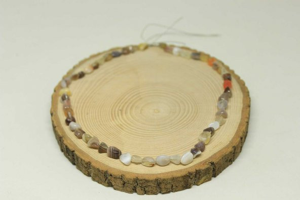 Botswana Taşı Doğal Dizi (25510) - Resim 2