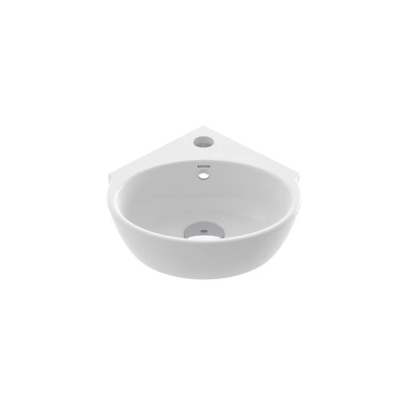 1392-001-0126 Bocchi Mini Köşe Lavabo 30 Cm - Beyaz