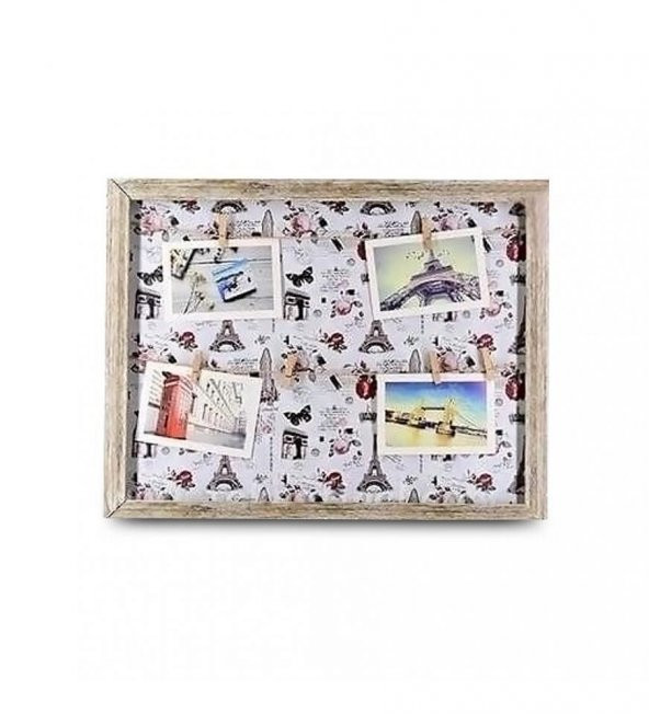 Ahşap Hasır Duvar Fotoğraf Çerçevesi 37x47 - 4