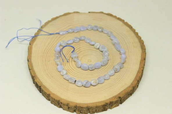 Kalsedon Taşı Doğal Dizi (25535) ürün görseli 1