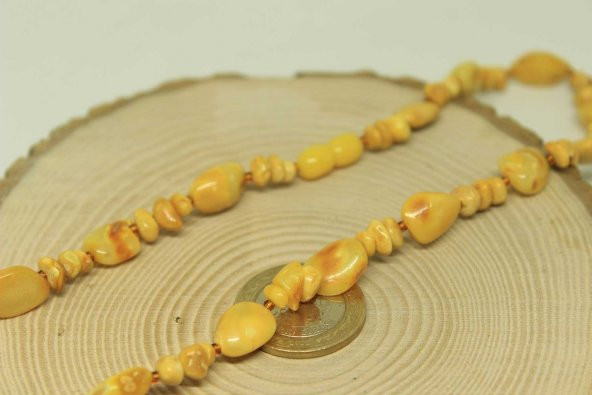 Kehribar Büyük Kolyesi (24635) - Resim 2