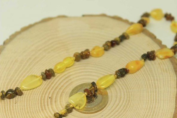 Kehribar Büyük Kolyesi (24640) - Resim 3