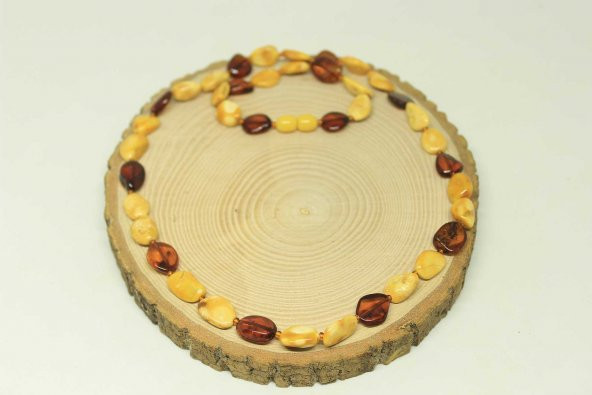 Kehribar Büyük Kolyesi (24730) - Resim 3