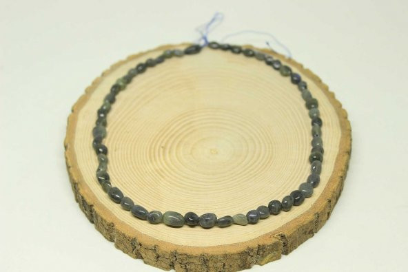 Labradorit Taşı Doğal Dizi (25555) - Resim 3