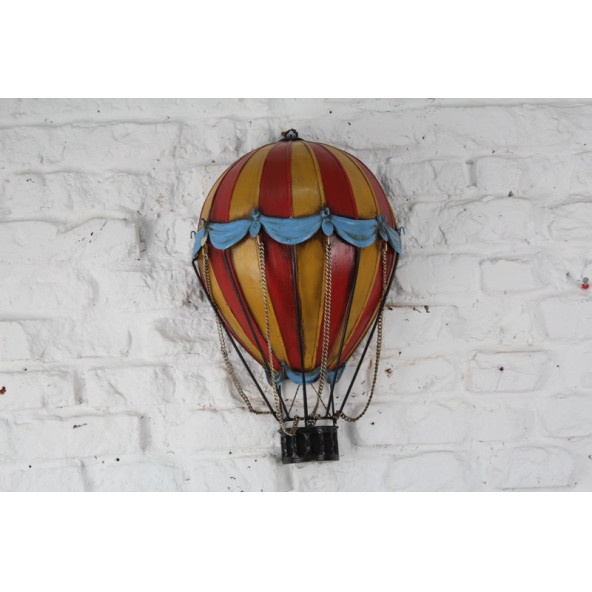 Jayland Metal Eskitilmiş Retro Sıcak Hava Balonu - 1