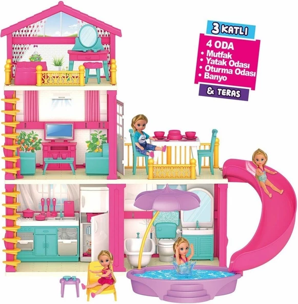 Lolanın Havuzlu Tatil Evi   7425 - Resim 2