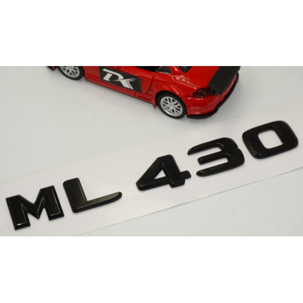 ML 430 Bagaj Parlak Siyah ABS 3M 3D Yazı Logo - Resim 3