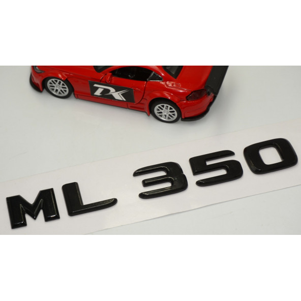 ML 350 Bagaj Parlak Siyah ABS 3M 3D Yazı Logo - 3