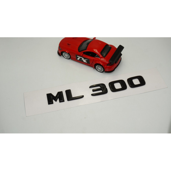 ML 300 Bagaj Parlak Siyah ABS 3M 3D Yazı Logo - 2