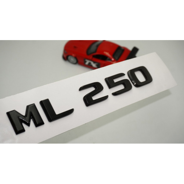 ML 250 Bagaj Parlak Siyah ABS 3M 3D Yazı Logo