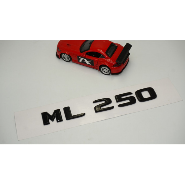 ML 250 Bagaj Parlak Siyah ABS 3M 3D Yazı Logo - 2