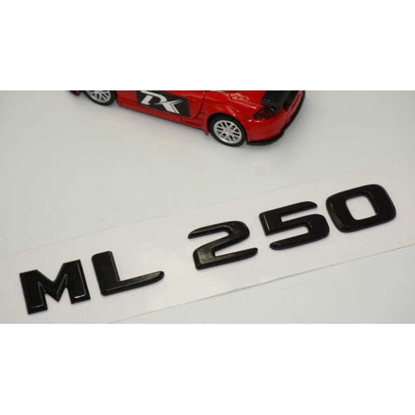 ML 250 Bagaj Parlak Siyah ABS 3M 3D Yazı Logo - 3