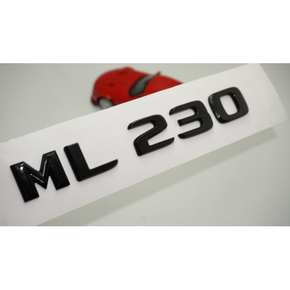 ML 230 Bagaj Parlak Siyah ABS 3M 3D Yazı Logo